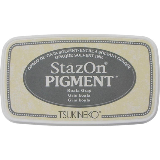 Stazon Pigment Ink Pad - Koala Gray