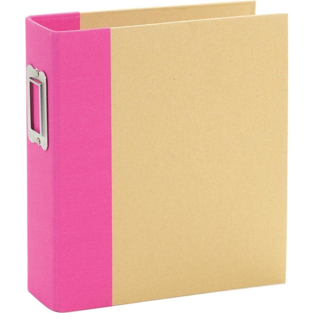 6x8 Sn@p! Binder - Pink