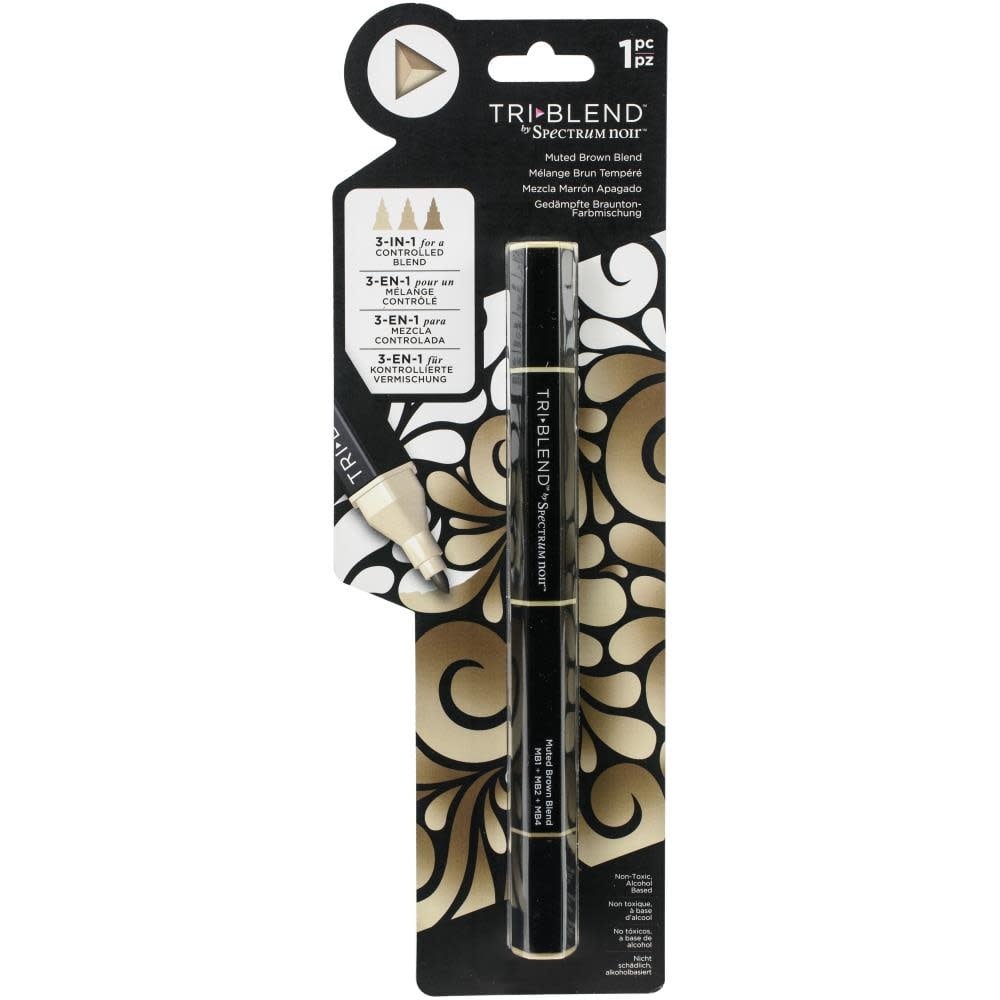 Triblend Marker - Muted Brown Blend