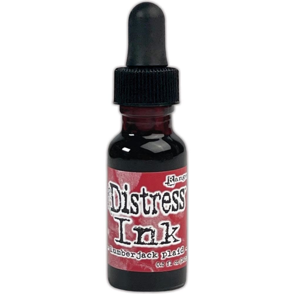Distress Ink Reinker -  Lumberjack Plaid