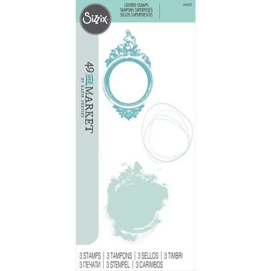 Oval Frames by 49 & Market - Stamps*