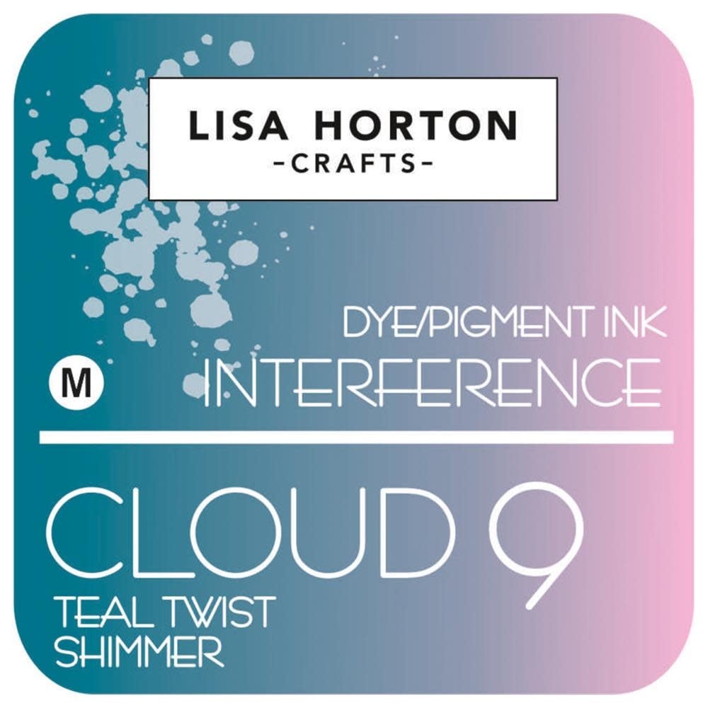 Lisa Horton Crafts Interference Ink - Teal Twist Shimmer