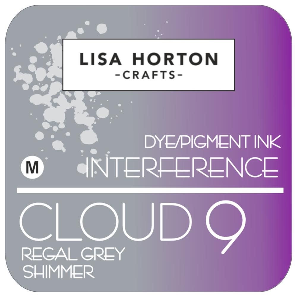 Lisa Horton Crafts Interference Ink - Regal Grey Shimmer