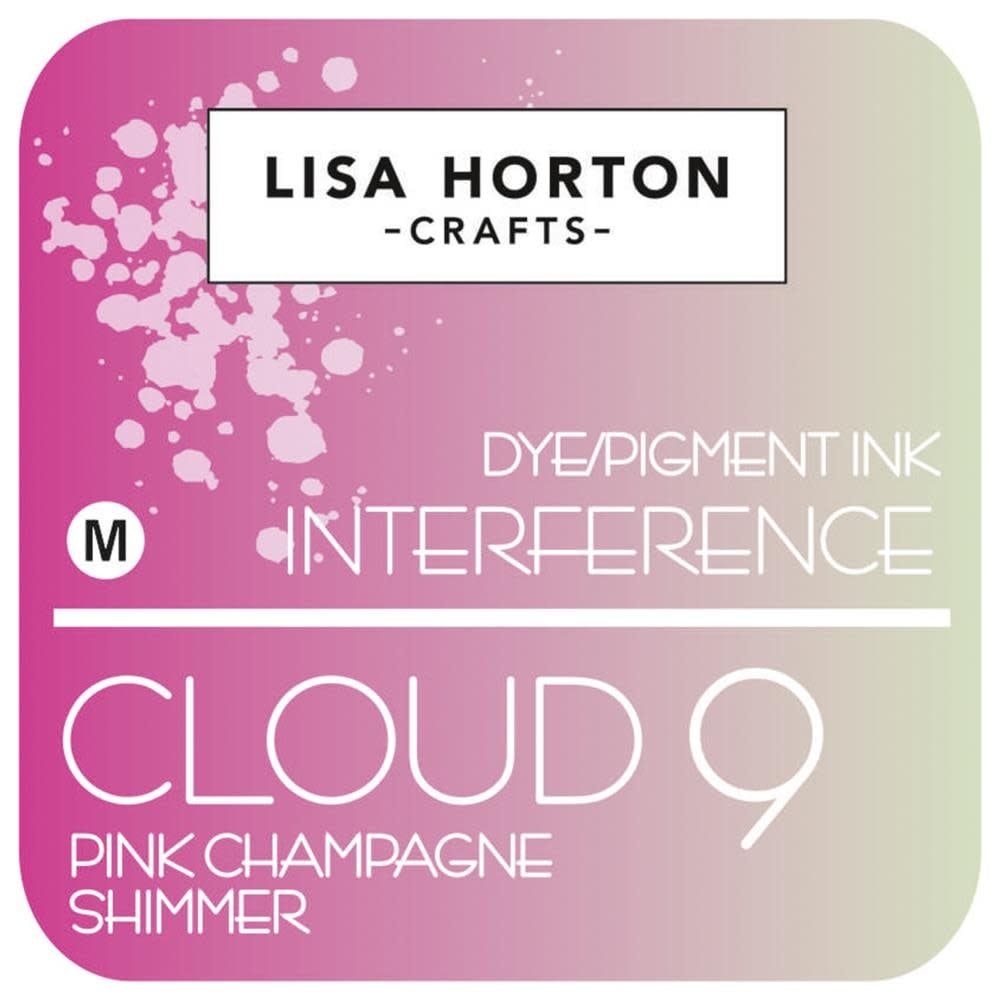 Lisa Horton Crafts Interference Ink - Pink Champagne Shimmer