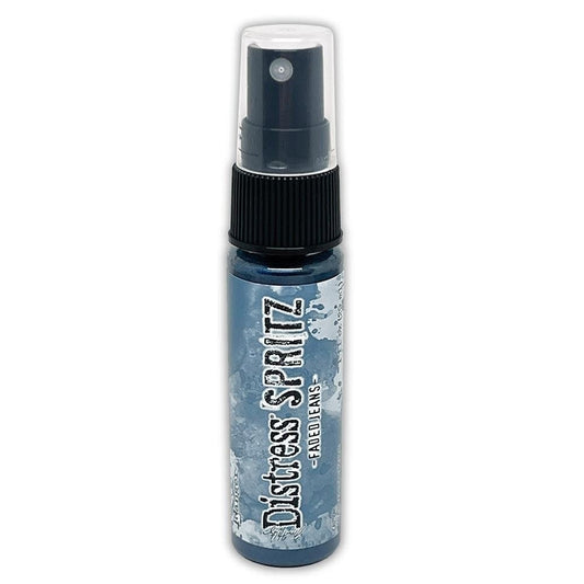 Distress Spritz Spray - Faded Jeans