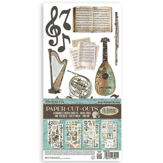Music - Cut Outs Paper*