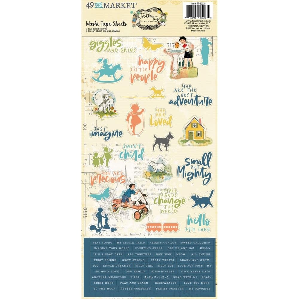 Toddler Time - Washi Sheets*