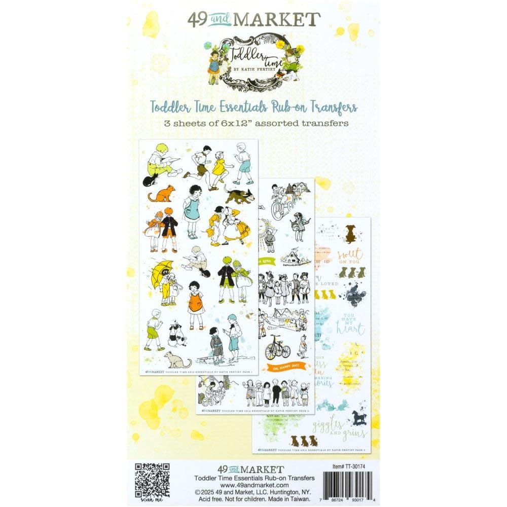 Toddler Time - Essentials Rub Ons*