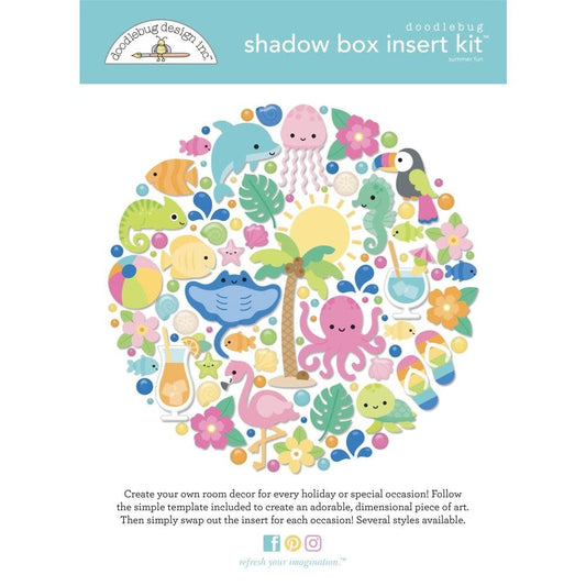 Summer Fun - Shadow Box