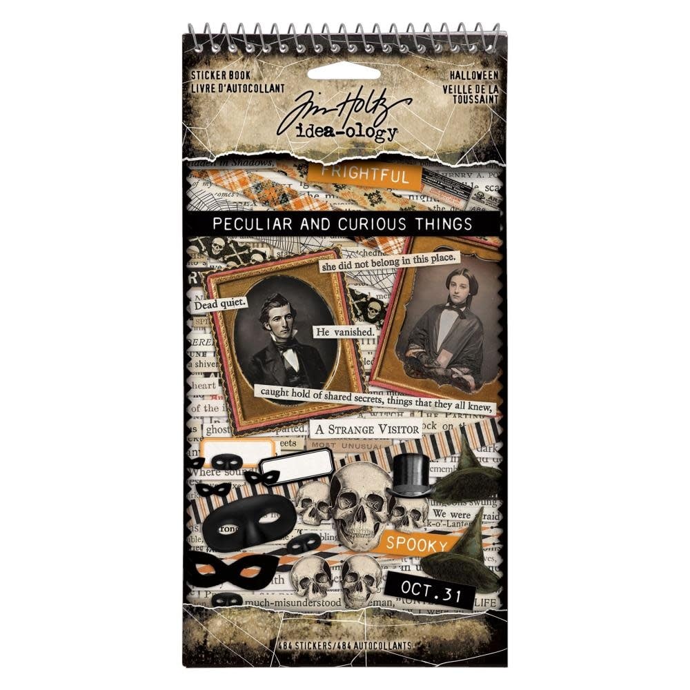 Tim Holtz Idea-ology - Halloween Sticker Book