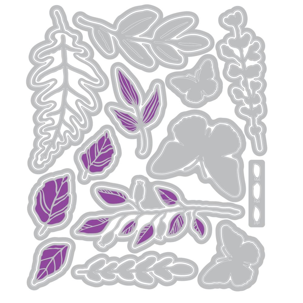Greenery Layers #1 - Framelits and Stamps