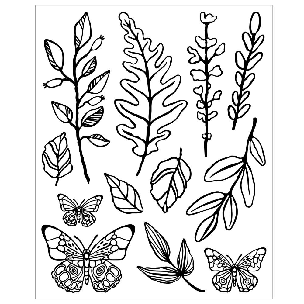 Greenery Layers #1 - Framelits and Stamps