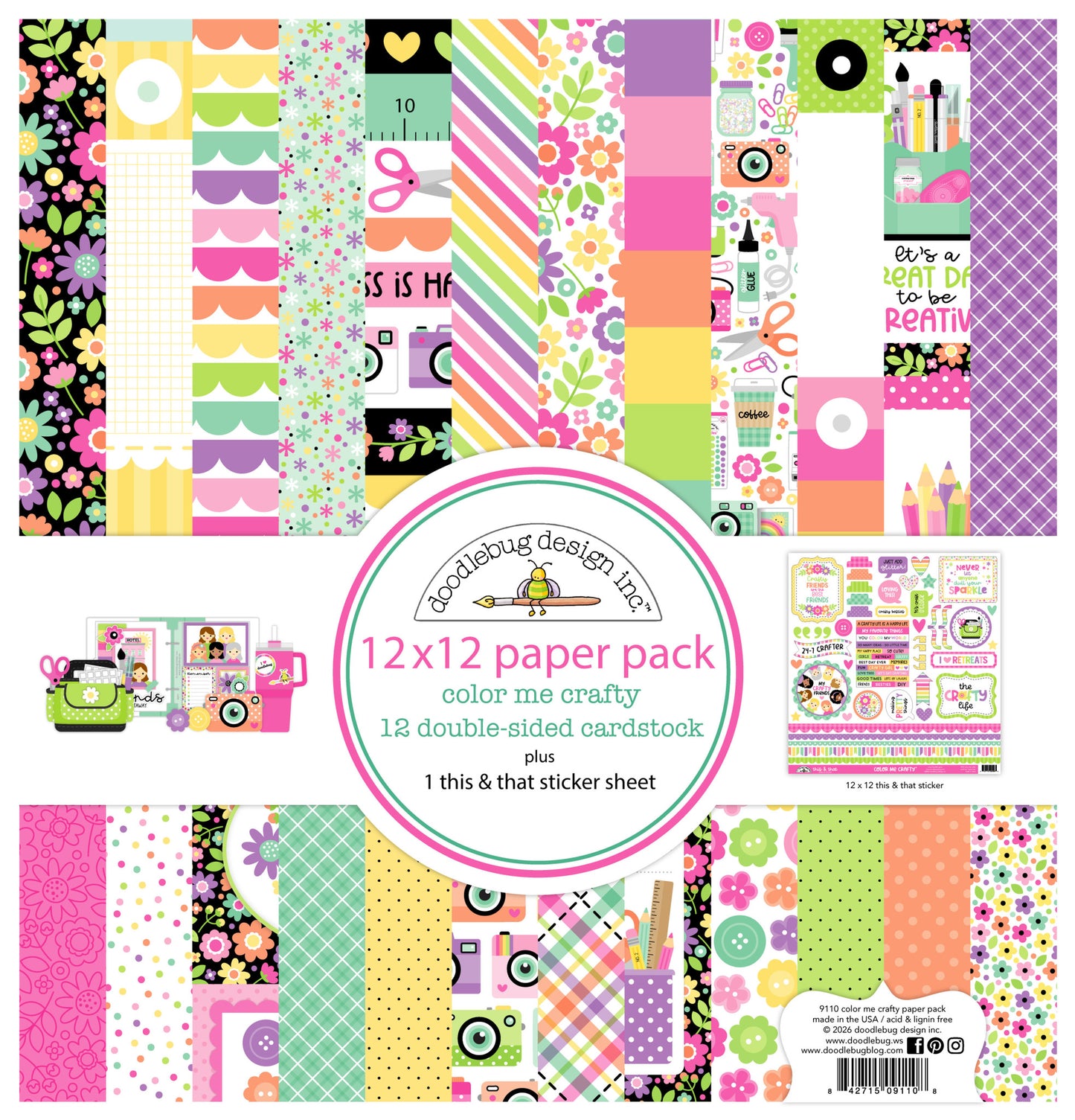 Color Me Crafty - 12x12 Collection