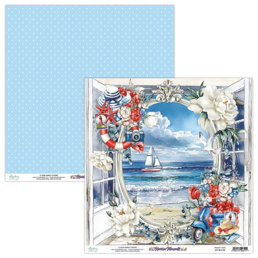 Riviera Moments - 12x12 Pattern Paper #2