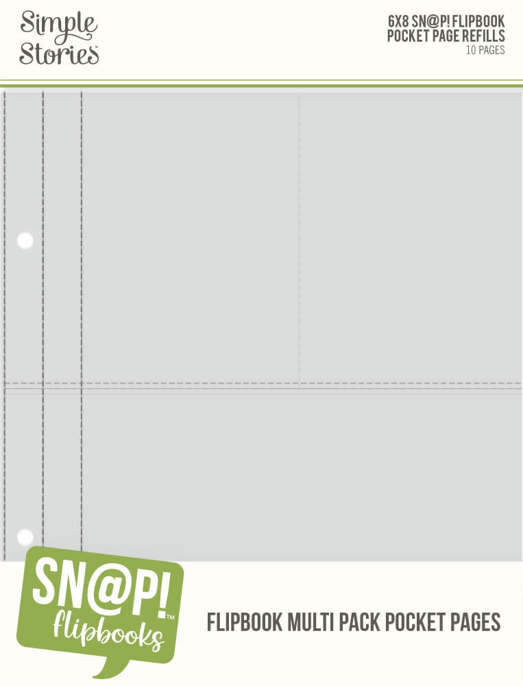 6X8 SNAP! Flipbook Pages - Multi Pack Refills
