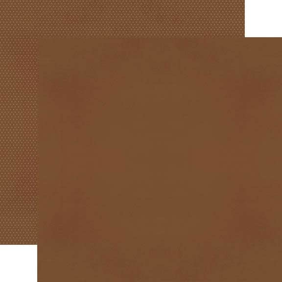 Color Vibe 12X12 Textured Cardstock - Brown