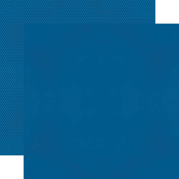 Color Vibe 12X12 Textured Cardstock - Navy