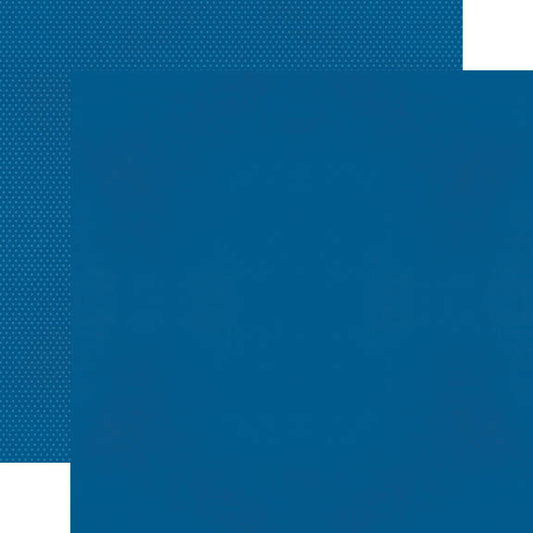 Color Vibe 12X12 Textured Cardstock - Navy