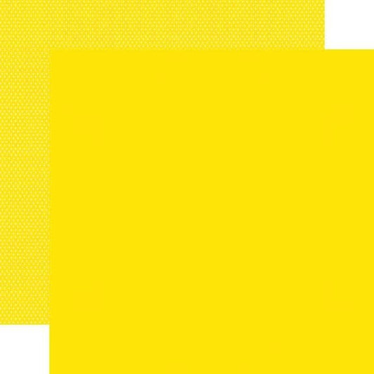Color Vibe 12x12 Textured Cardstock - Yellow