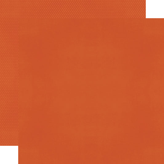 Color Vibe 12X12 Textured Cardstock - Pumpkin