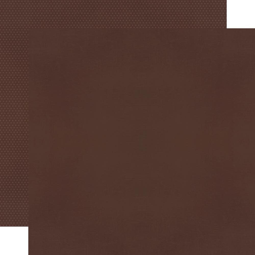 Color Vibe 12X12 Textured Cardstock - Expresso