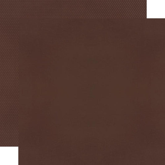 Color Vibe 12X12 Textured Cardstock - Expresso