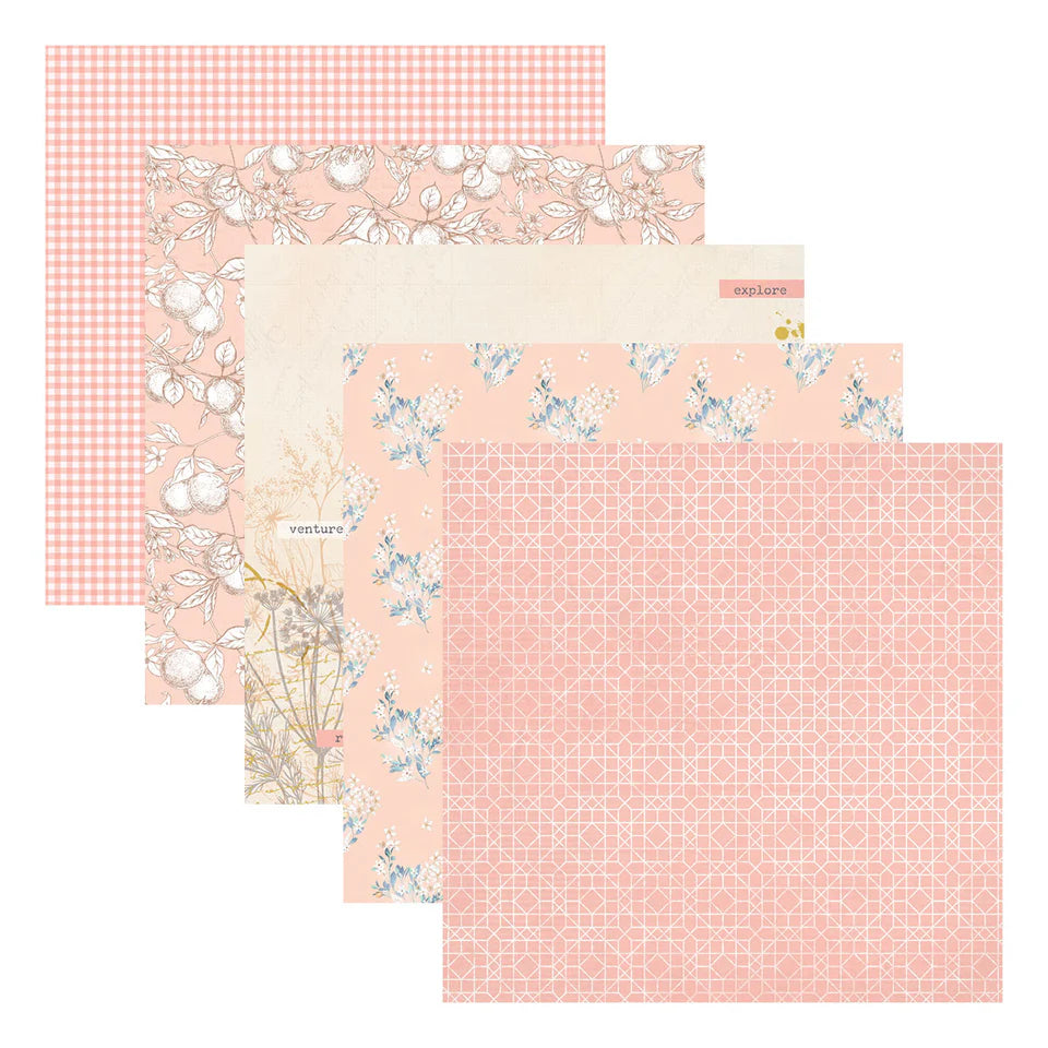 Rosie's Studio - Clementine - 6x6 Paper Pad