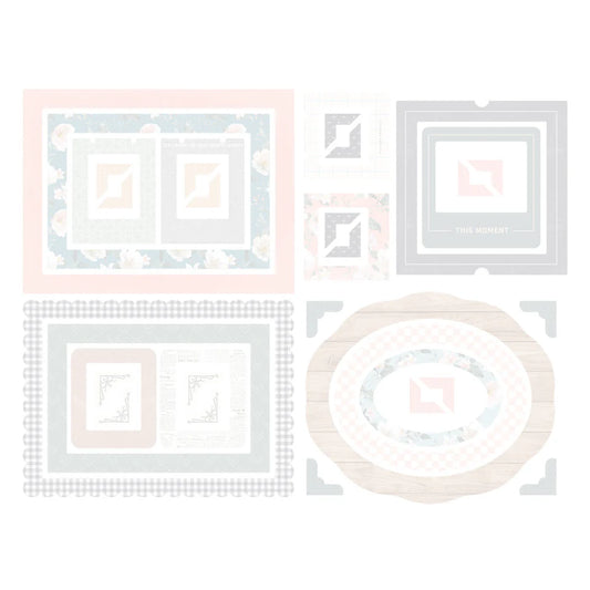 Rosie's Studio - Clementine - Chipboard Frames & Corners
