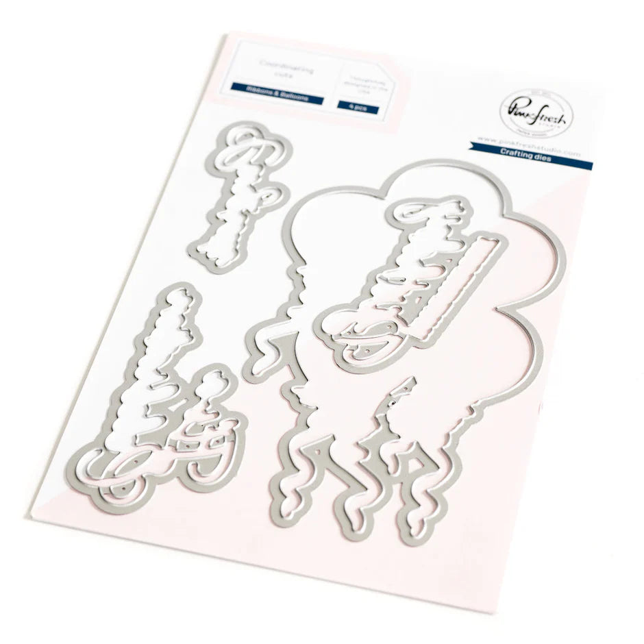 Ribbons & Balloons - Stamp, Die and Stencil