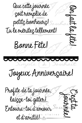 Souhaits Fête #1 - Étampes