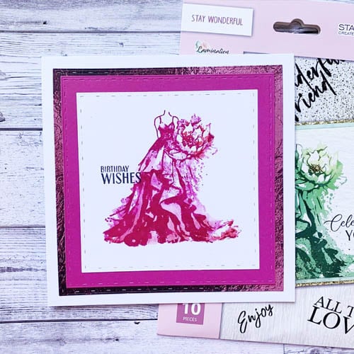 Lamination- Stay Wonderful - Stamps*