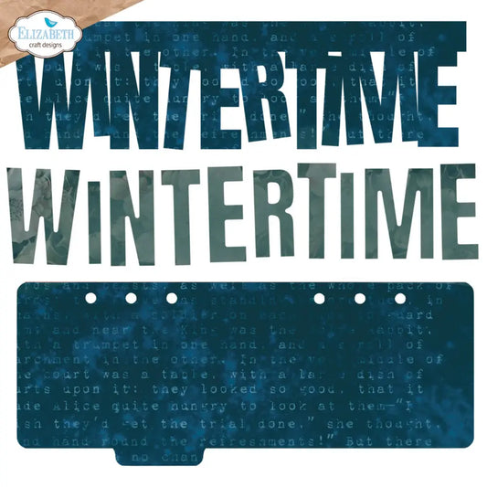 Wintertime Wordstrip - Dies