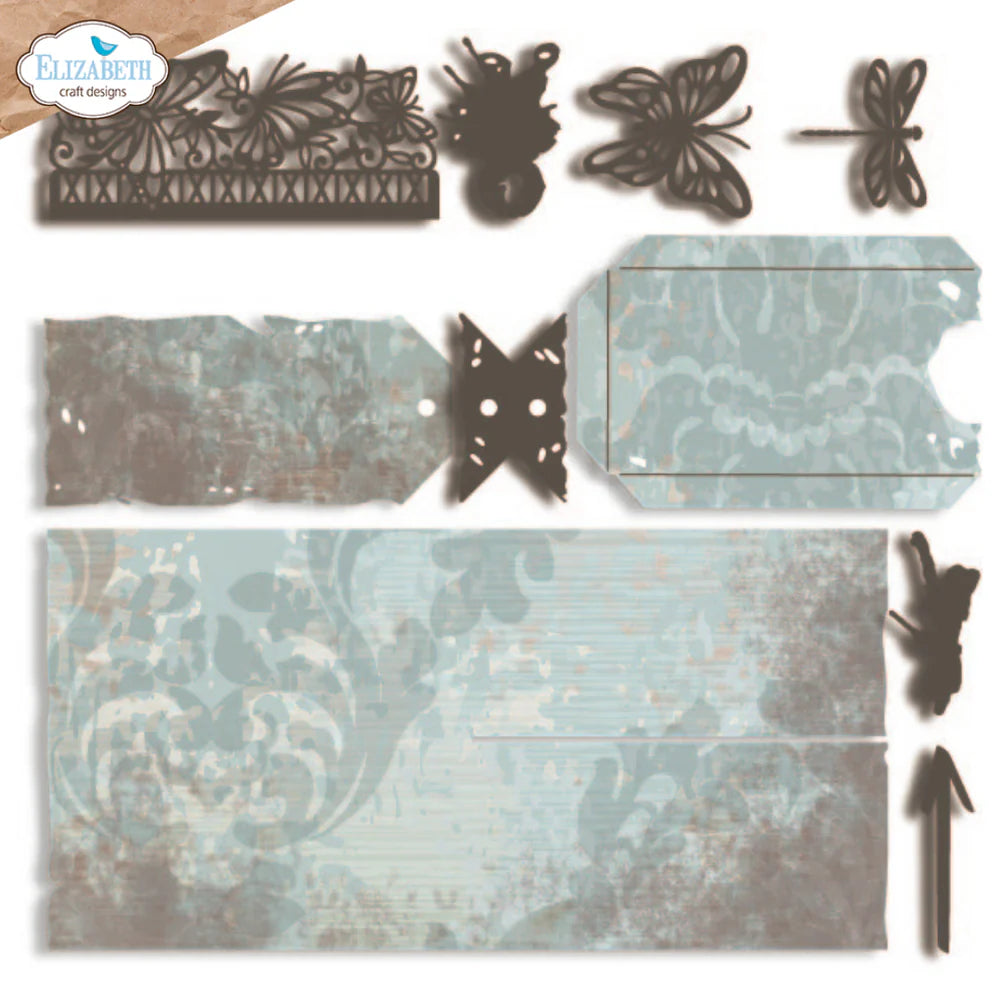 Split Tag Pocket Page - Dies