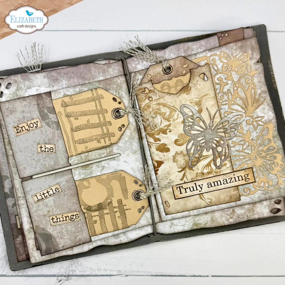 Split Tag Pocket Page - Dies