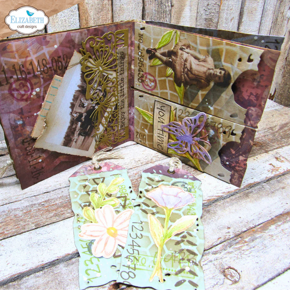 Split Tag Pocket Page - Dies