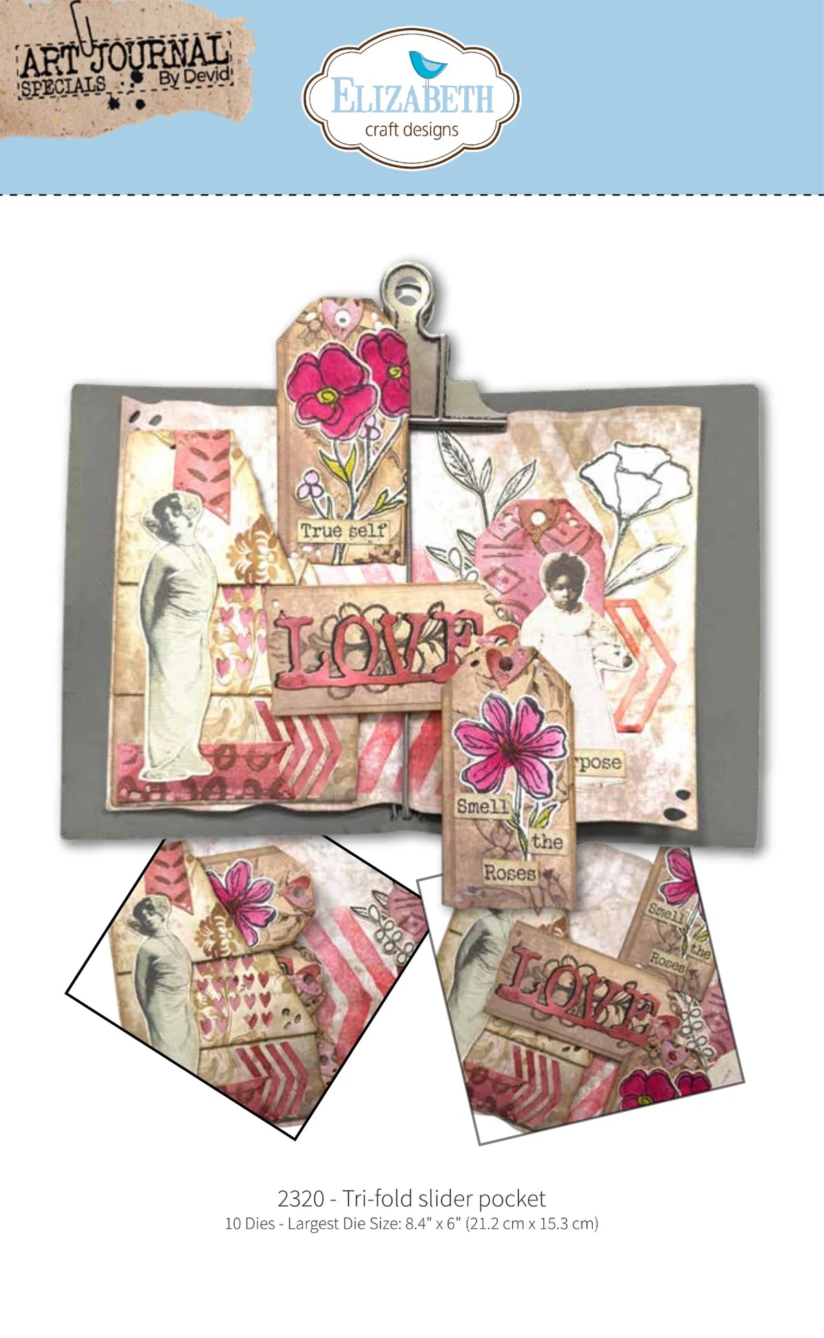 Tri-Fold Slider Pocket - Dies