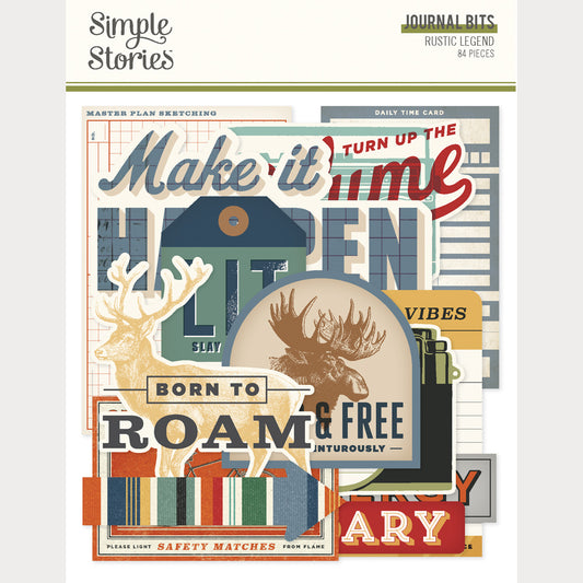 Rustic Legends - Journal Bits & Pieces