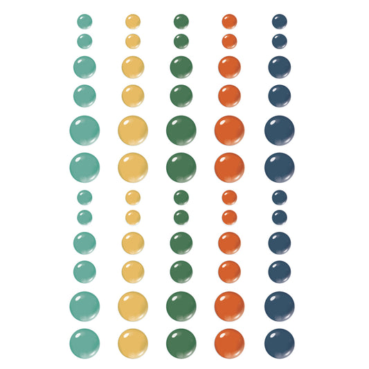 Rustic Legends - Glossy Enamel Dots