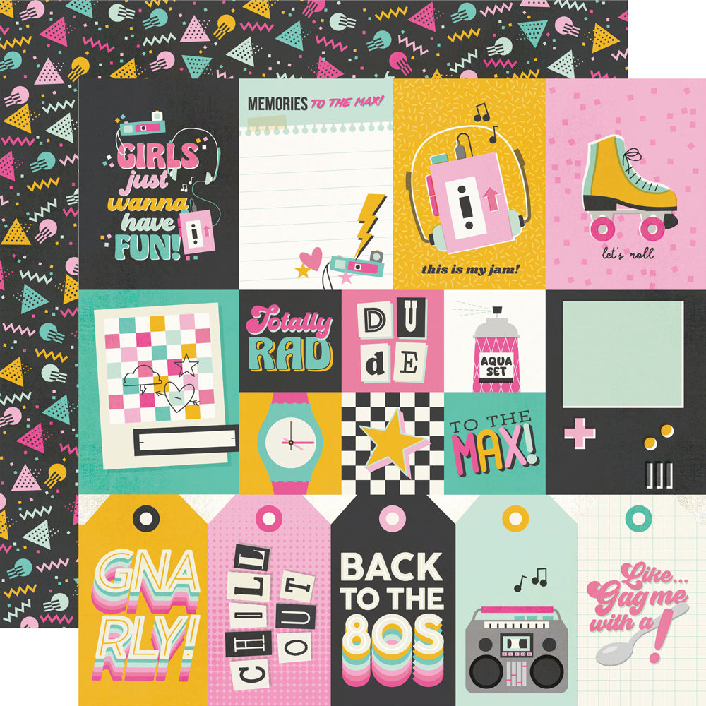 Totally 80's - Layout Class - Thursday July 2nd 6:30pm