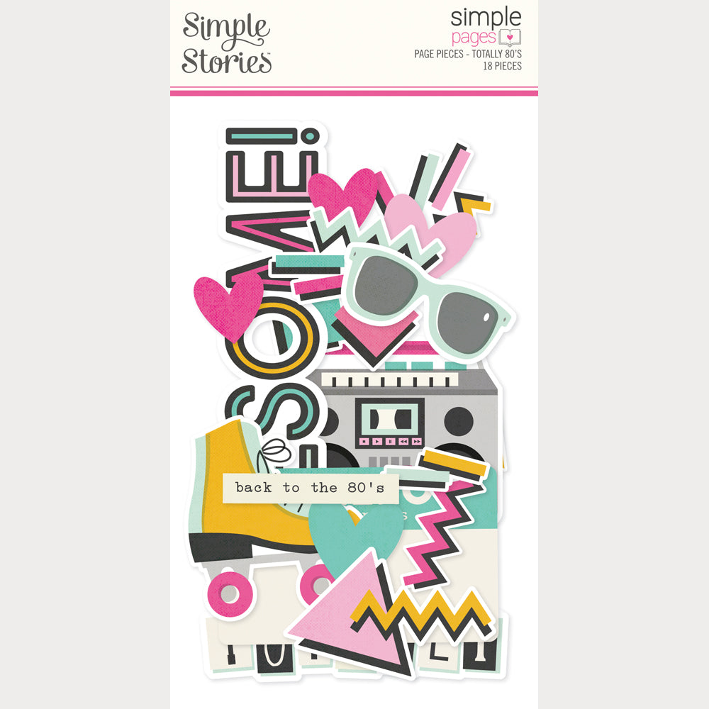 Totally 80's - Layout Class - Thursday July 2nd 6:30pm