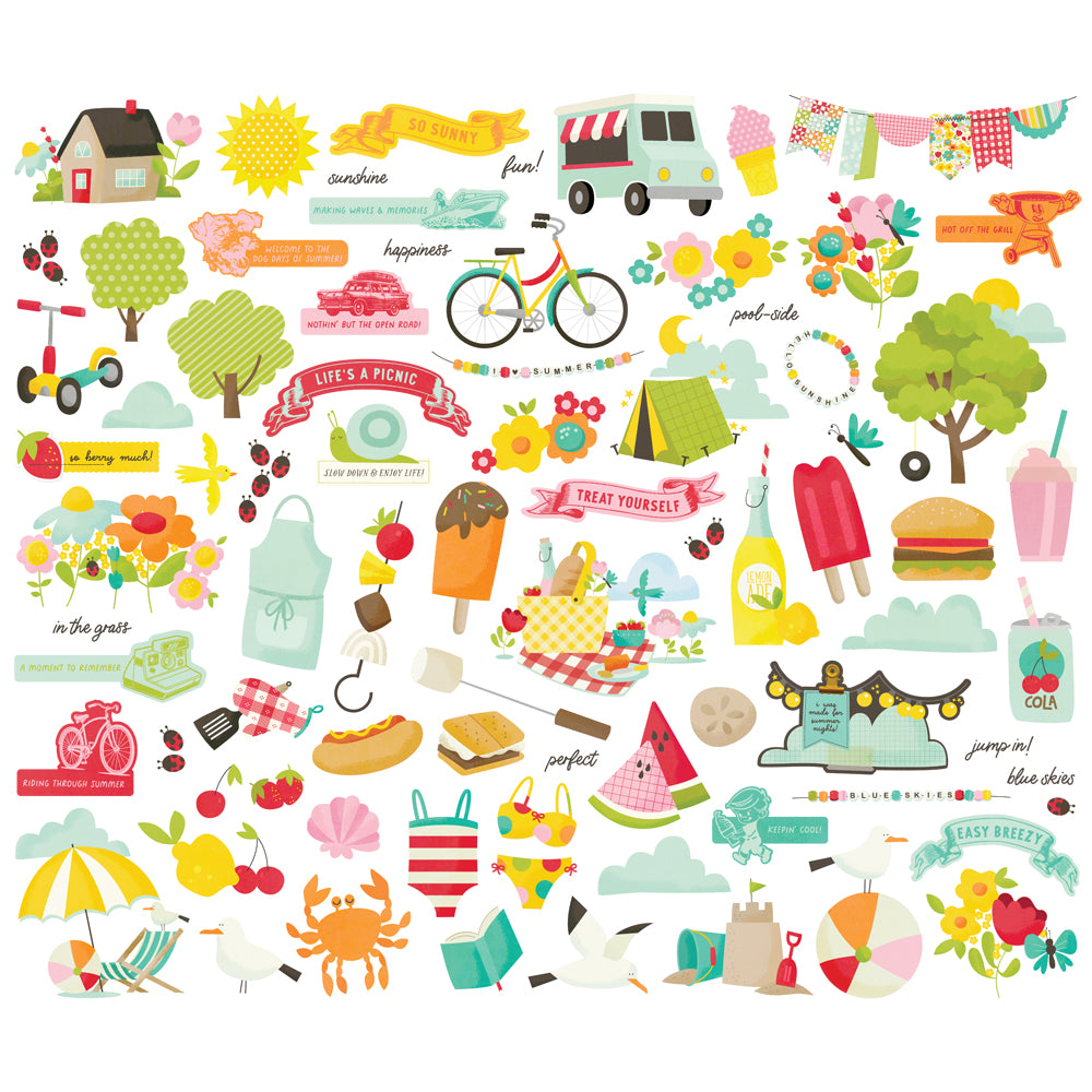 Sweet Summertimes - Bits & Pieces