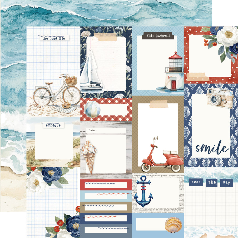 Simple Vintage Sand & Sea - 12x12 Collection