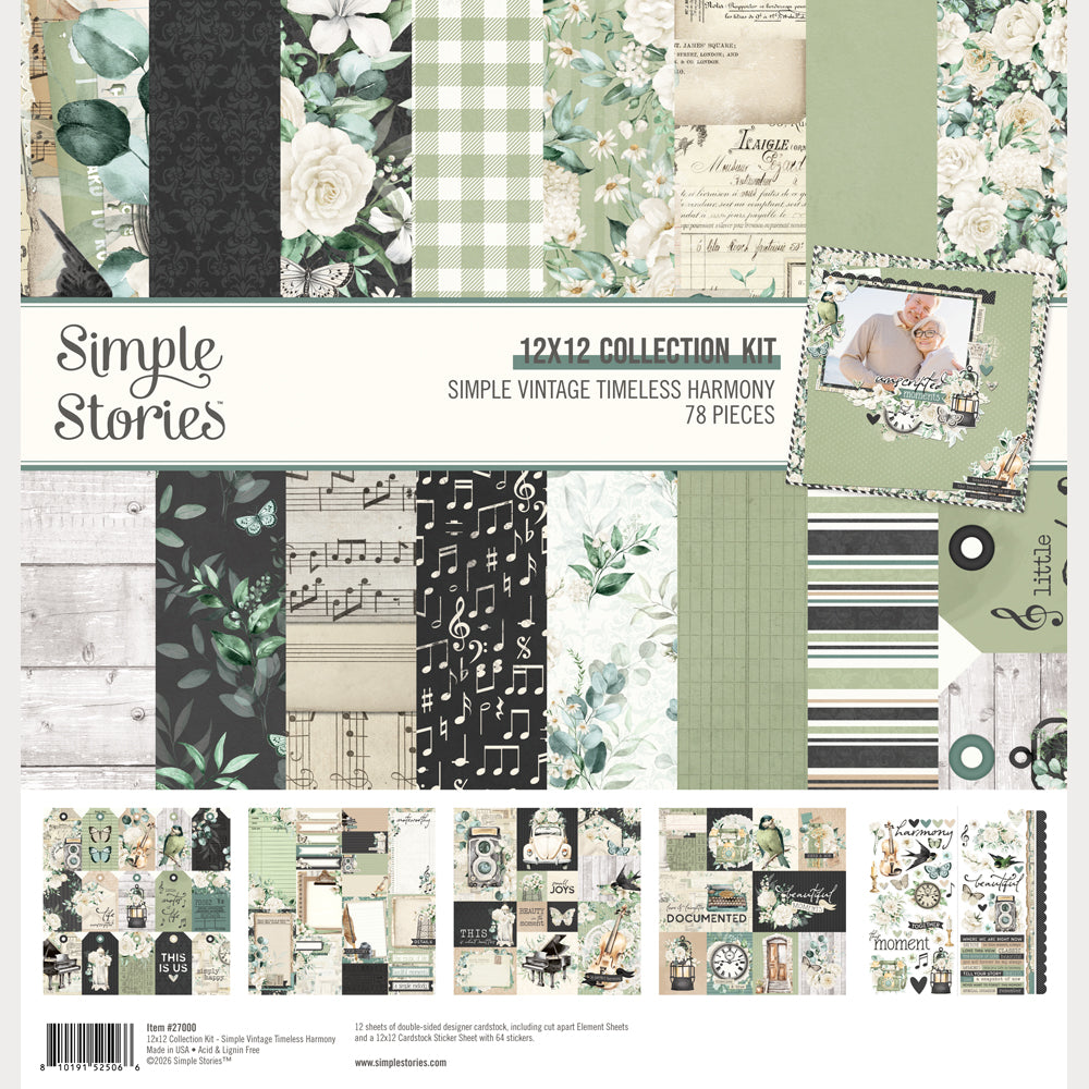 Simple Vintage Timeless Harmony - 12x12 Collection