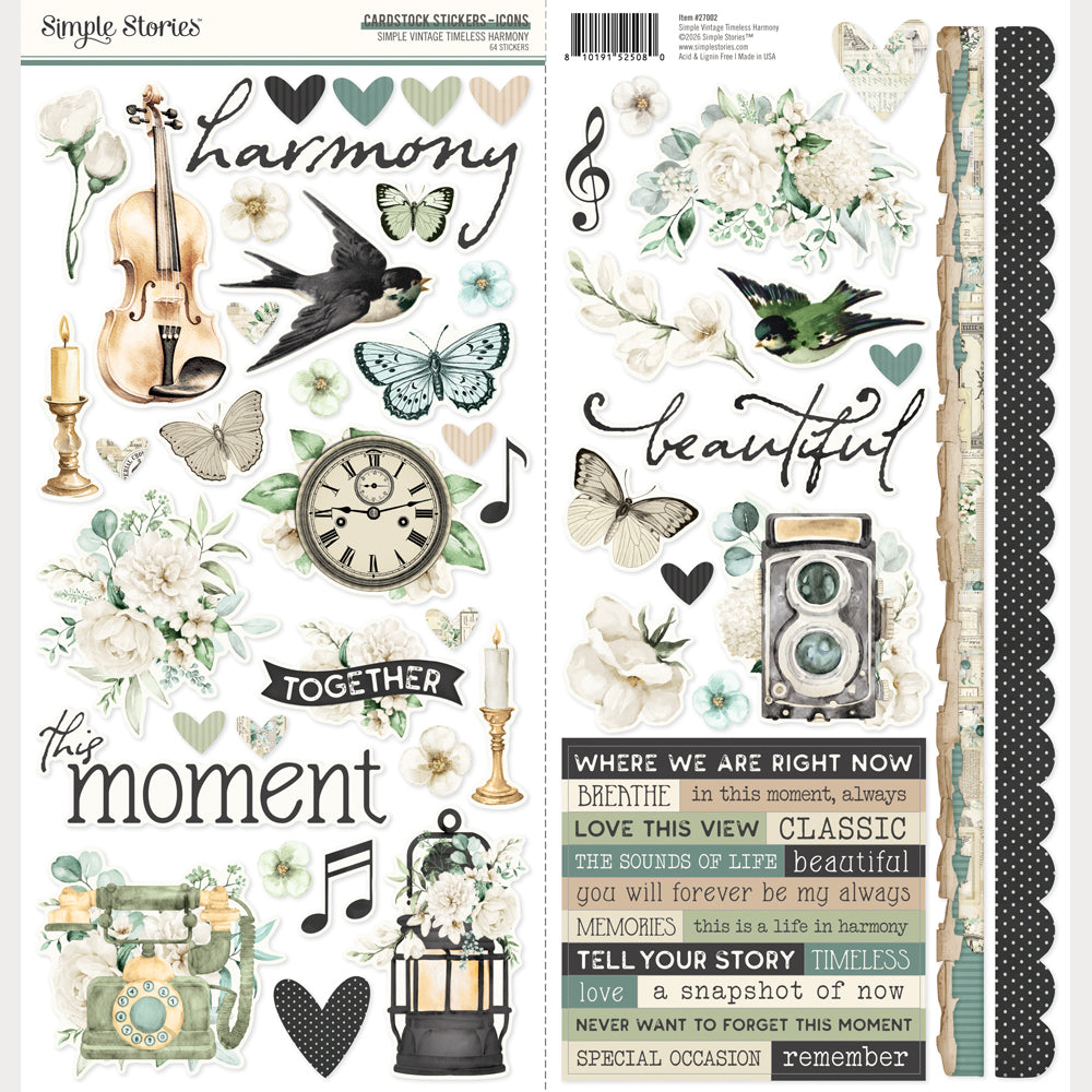 Simple Vintage Timeless Harmony - 12x12 Collection
