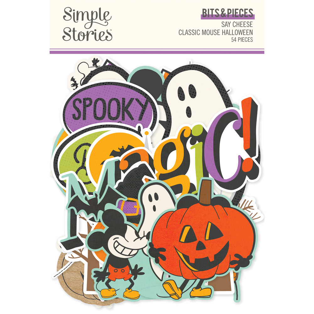 Say Cheese Classic Mouse Halloween - Bits & Pieces
