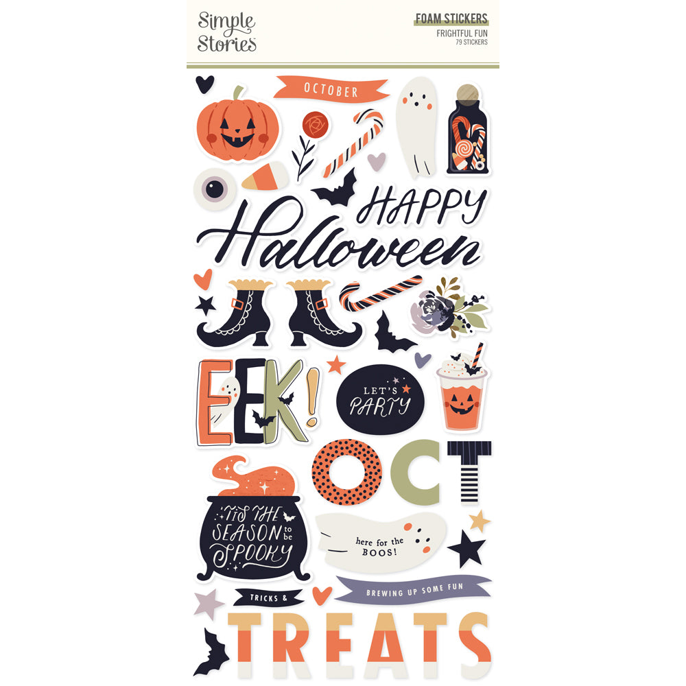 Frightful Fun - Foam Stickers