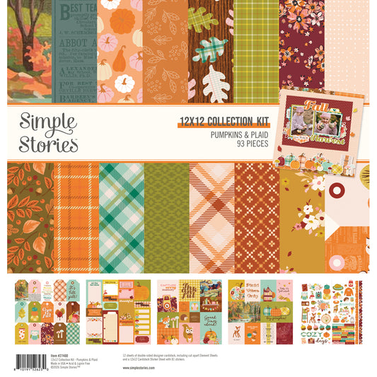 Pumpkins & Plaid - 12x12 Collection