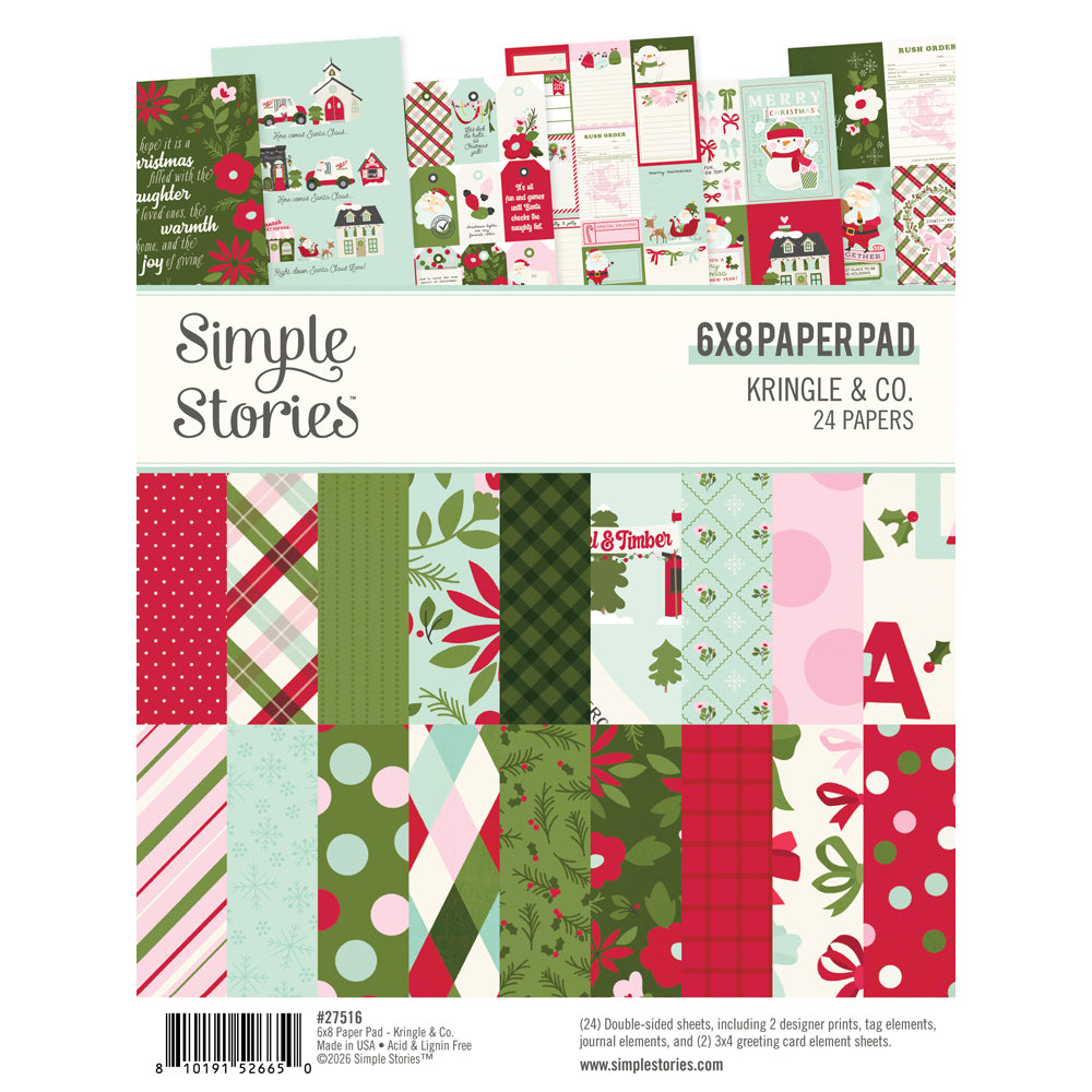 Kringle & Co - 6x8 Paper Pad