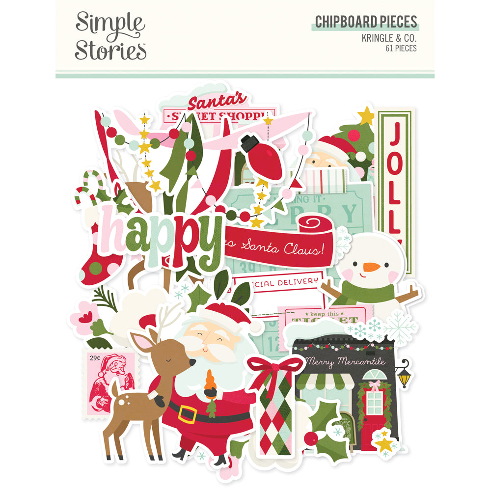 Kringle & Co - Chipboard Pieces