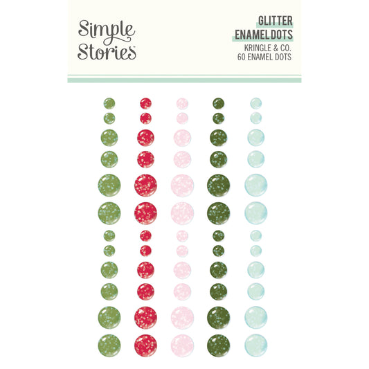 Kringle & Co - Glitter Enamel Dots
